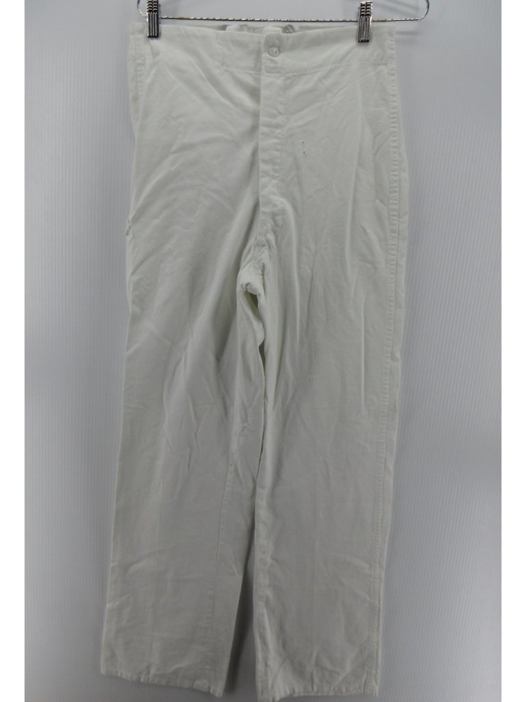 Vintage Us Navy Pants 30x31 Wwii Navy Sailor Sanforized 40s Military *
